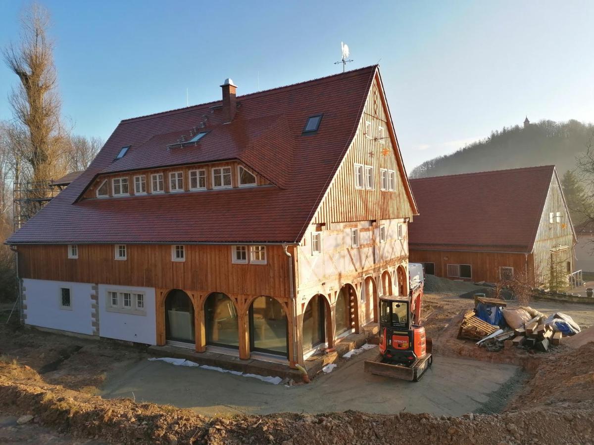 Pferdehof Am Burgsberg, Ferienzimmer, Monteurzimmer Seifhennersdorf Kültér fotó