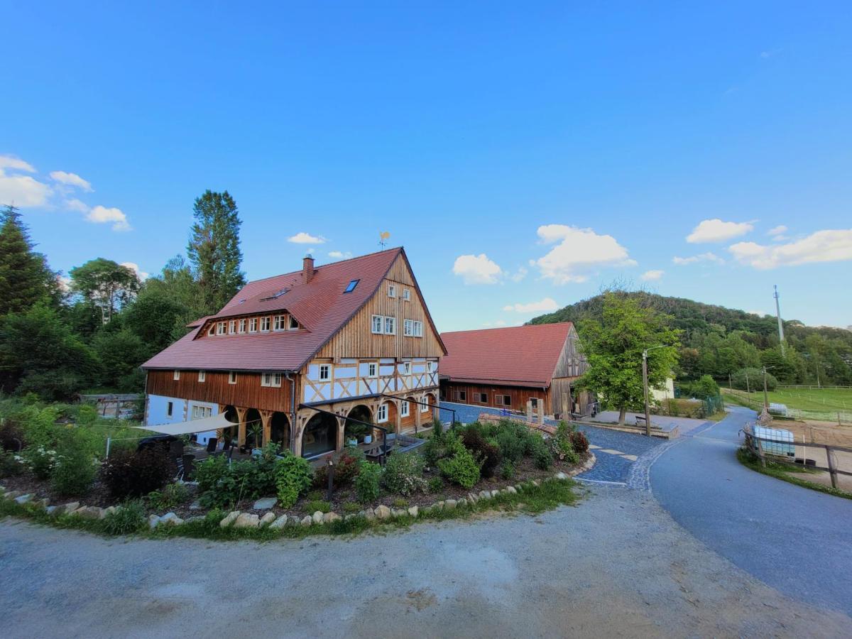 Pferdehof Am Burgsberg, Ferienzimmer, Monteurzimmer Seifhennersdorf Kültér fotó